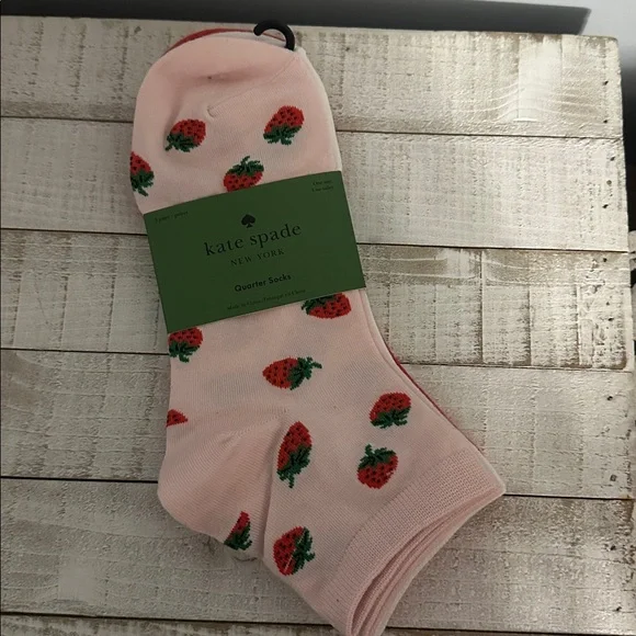 Nwt Kate spade quarter socks set - Picture 4 of 11